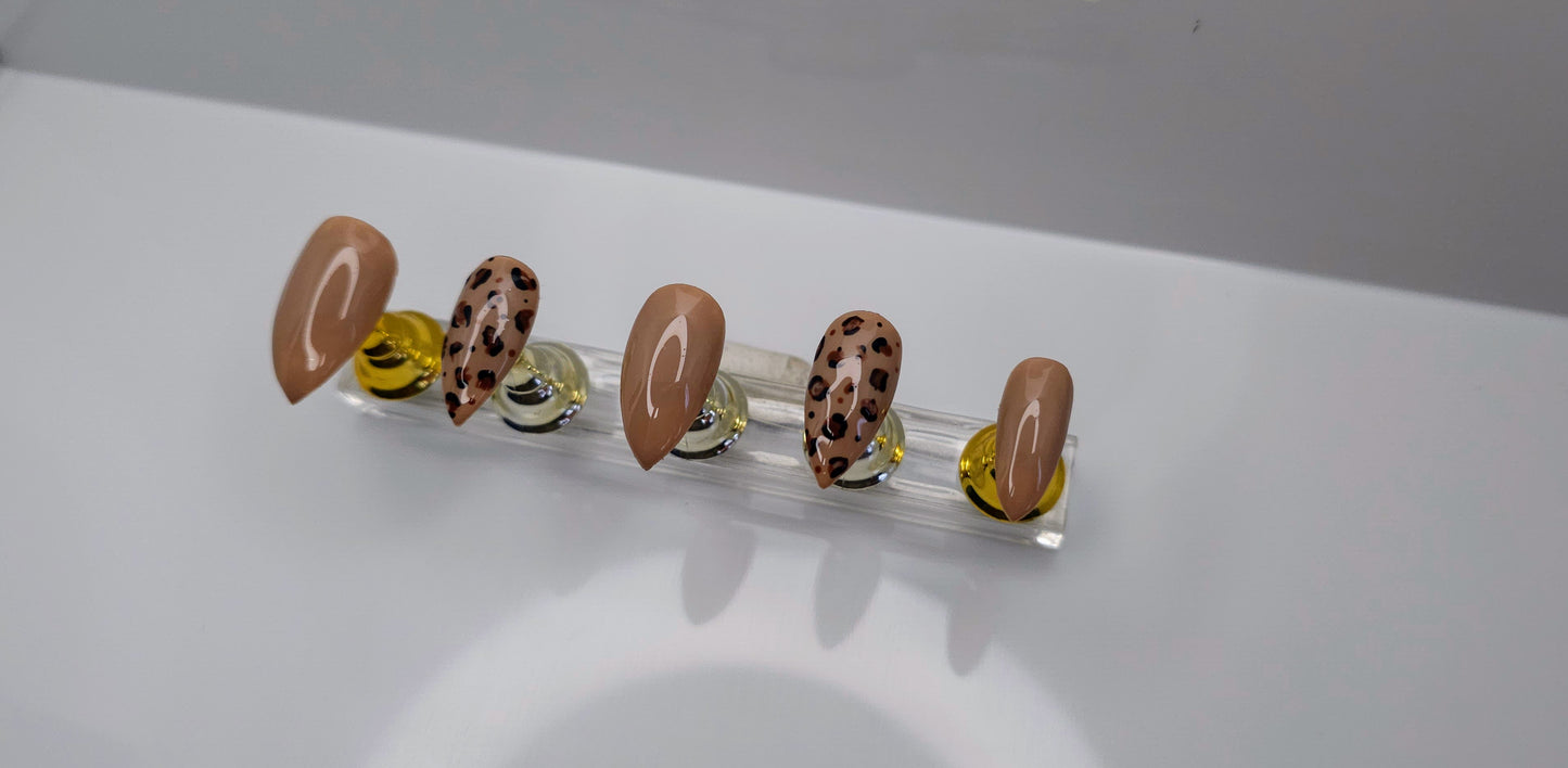 Animal Print Press On Nails