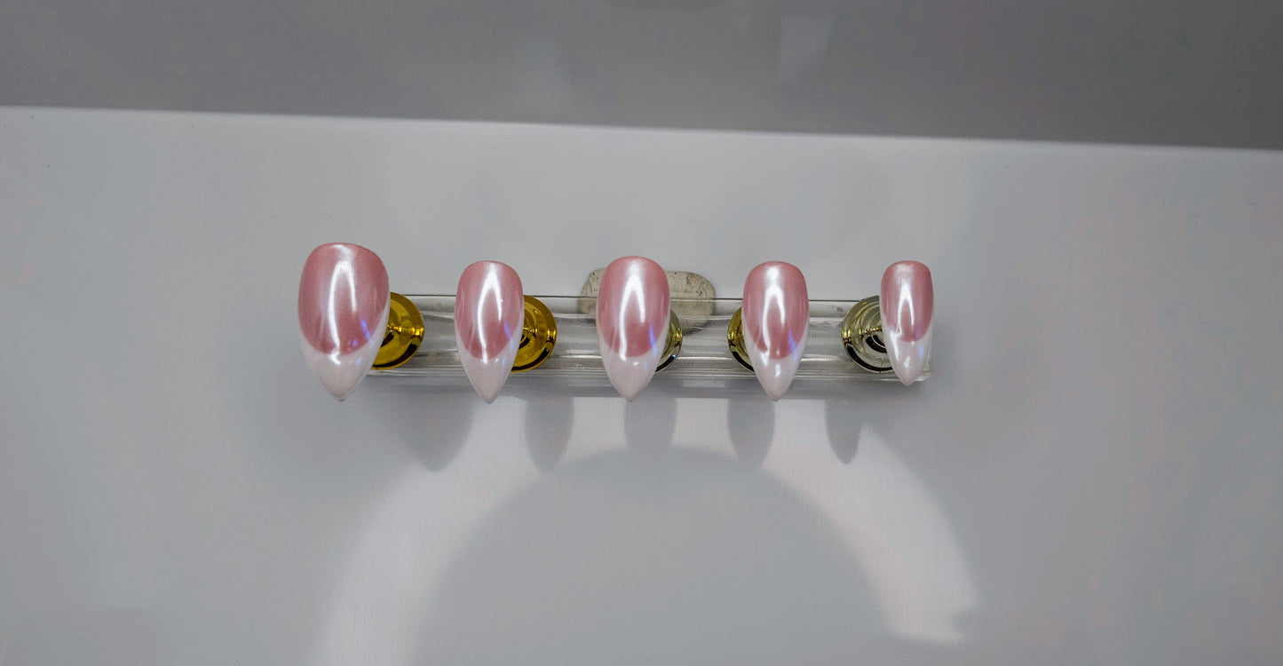 Glazed Frenchies Press On Nails