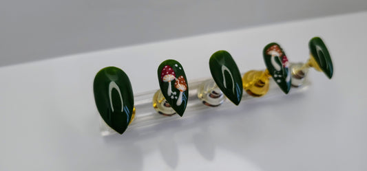 Mushroom Press On Nails