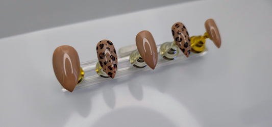 Animal Print Press On Nails