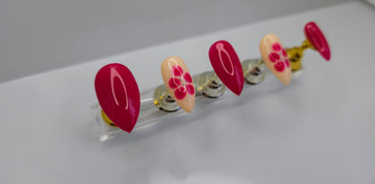 Flower Press On Nails