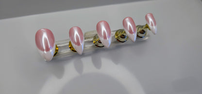 Glazed Frenchies Press On Nails