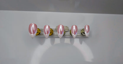 Glazed Frenchies Press On Nails