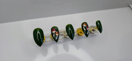 Mushroom Press On Nails