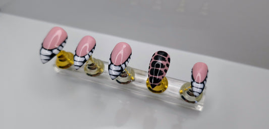 Snake Print Press On Nails