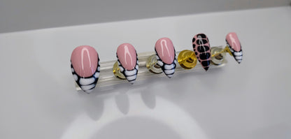 Snake Print Press On Nails