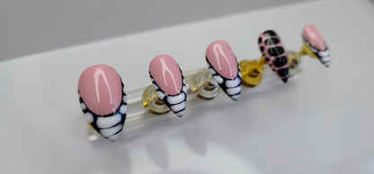 Snake Print Press On Nails